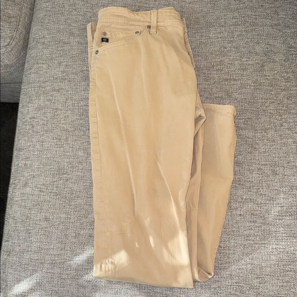 AG Adriano Goldschmied Tan Chinos - 34x32